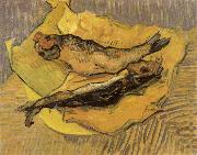 Claude Monet Bloaters on a Piece of Yellow Paper china oil painting artist